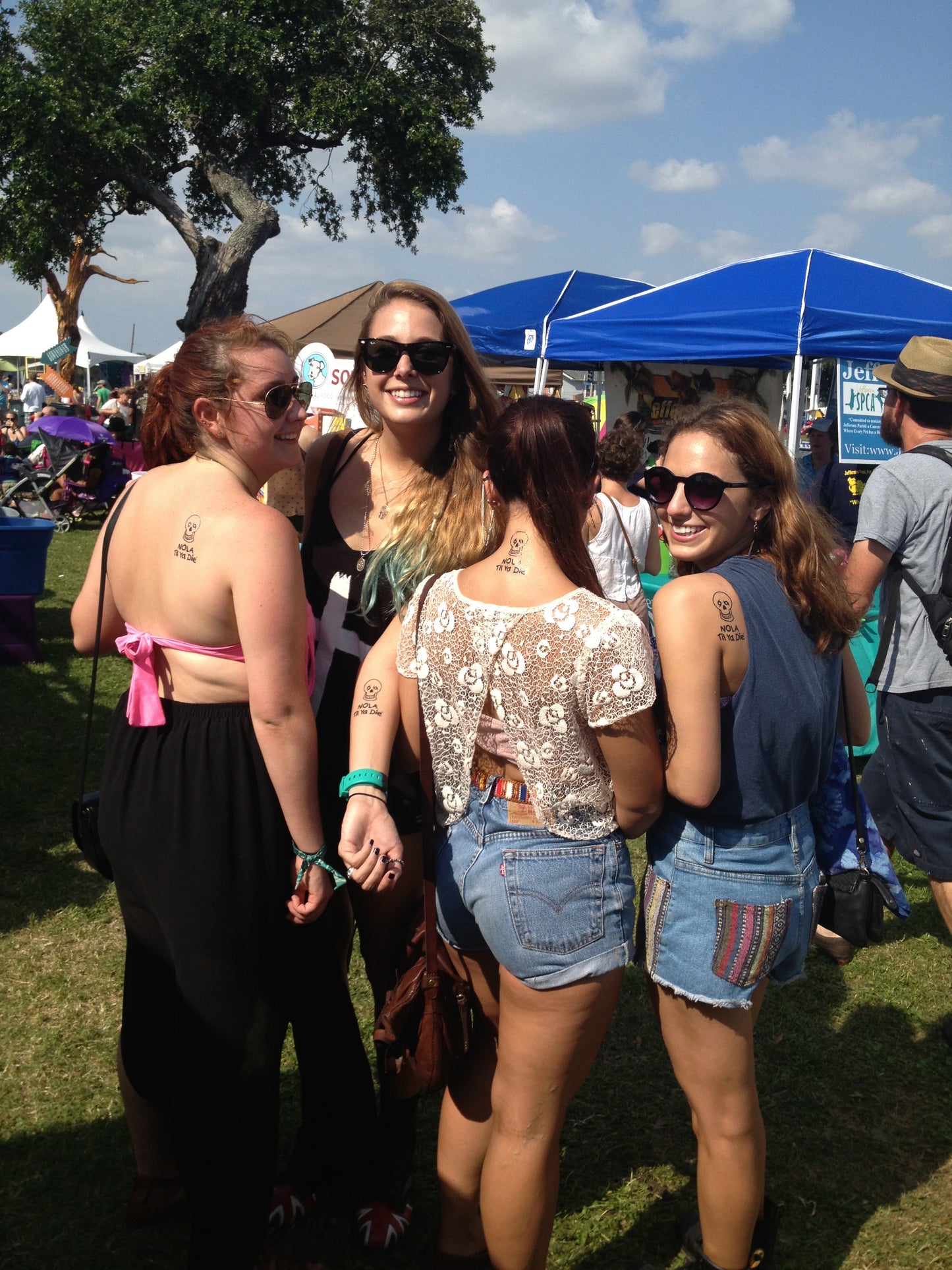 Nola Original Temporary Tattoos