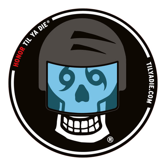 Honor SWAT Skull Sticker
