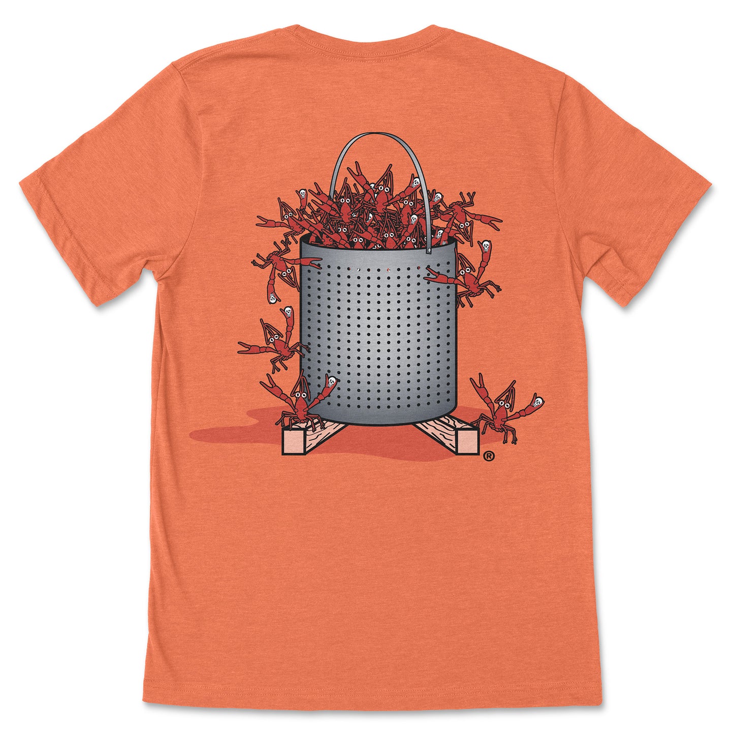 Boil Til Ya Die Tee - Crawfish Edition - Big Pot