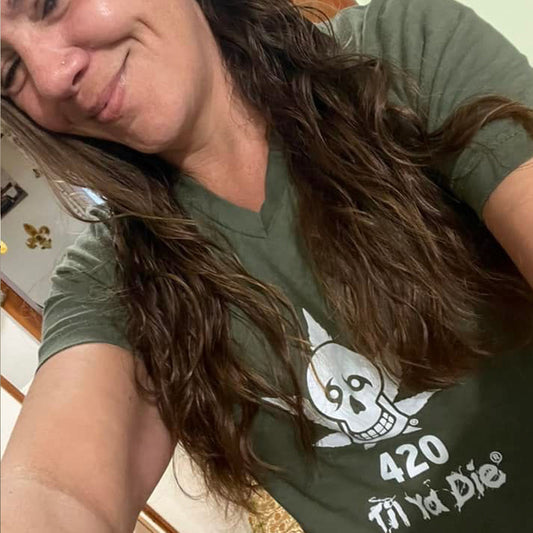 420 Cannabis Skull Tee