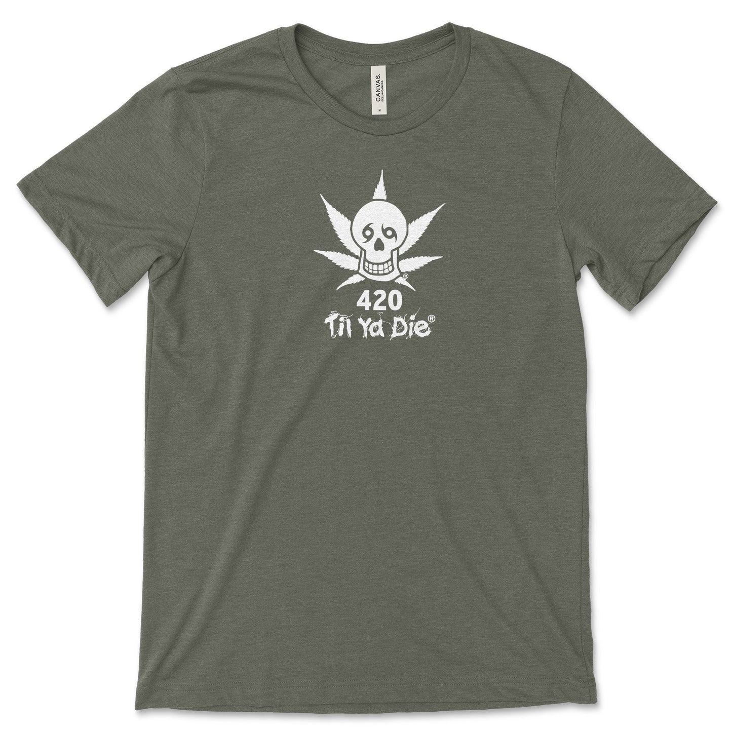 420 Cannabis Skull Tee