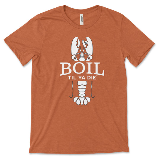 Boil Til Ya Die Crawfish Tee
