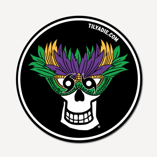 Skull Masker Sticker