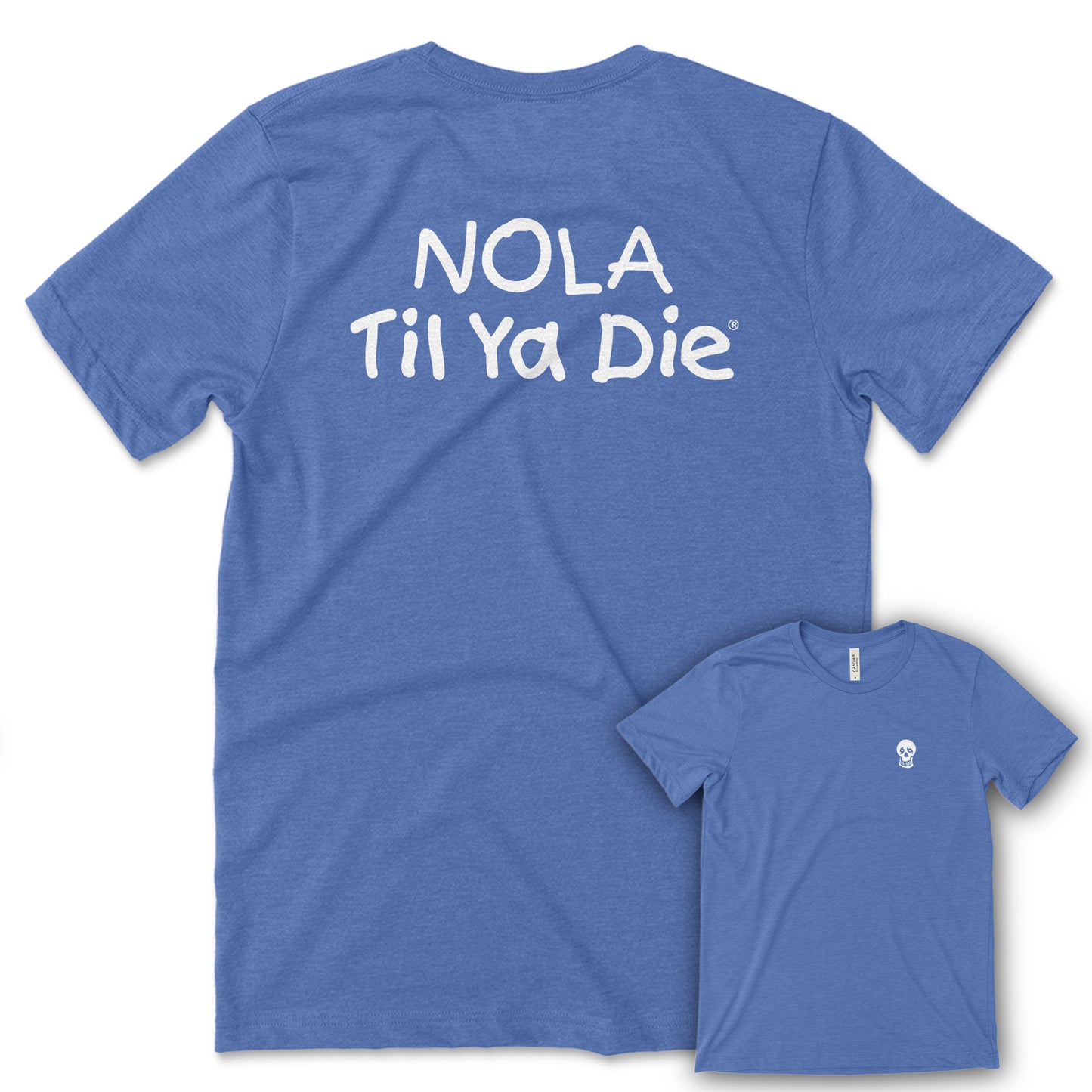 Nola Til Ya Die Words Back Tee