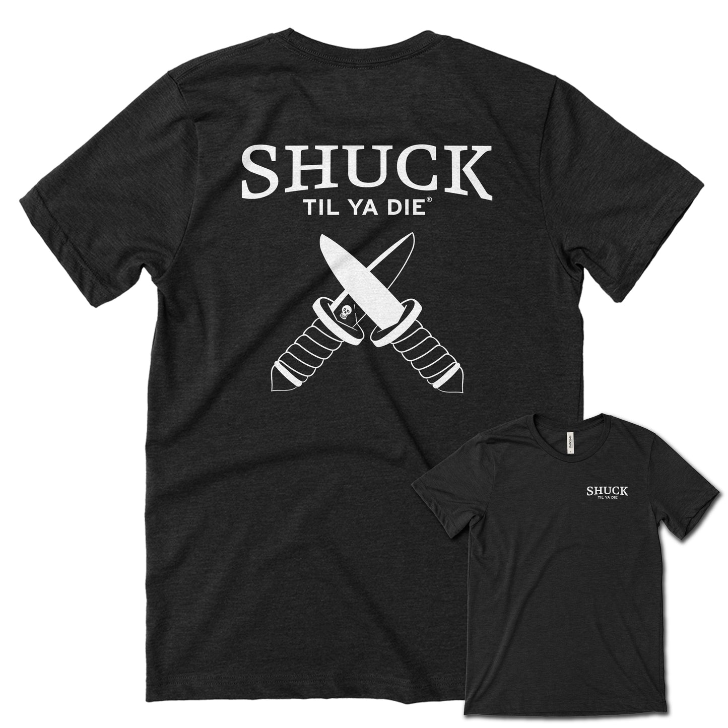 Shuck Til Ya Die Knives Tee