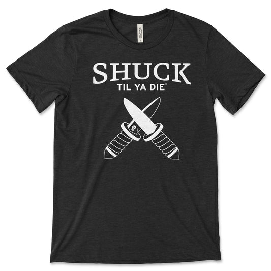 Shuck Til Ya Die T-Shirt · Knives