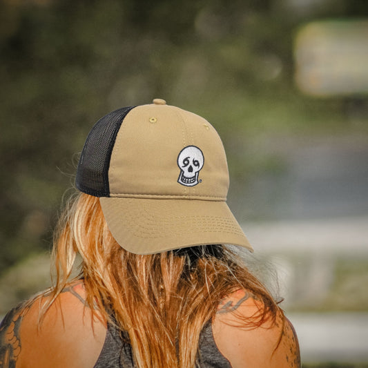 Skull Meshback Hat