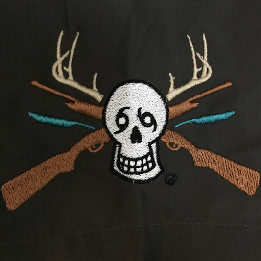 Hunt Til Ya Die Design - Skull