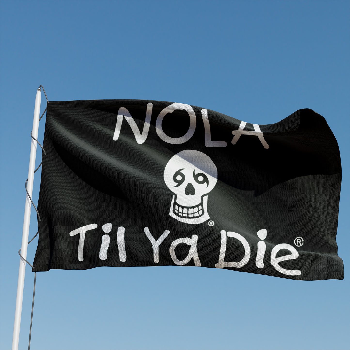 Nola Til Ya Die Classic Flag