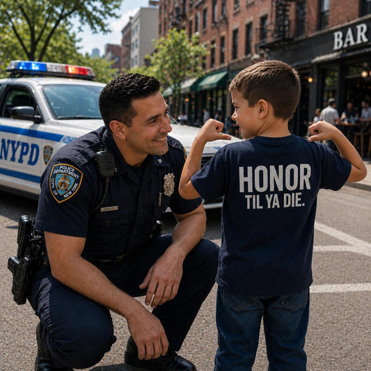 Honor Til Ya Die Police Tee