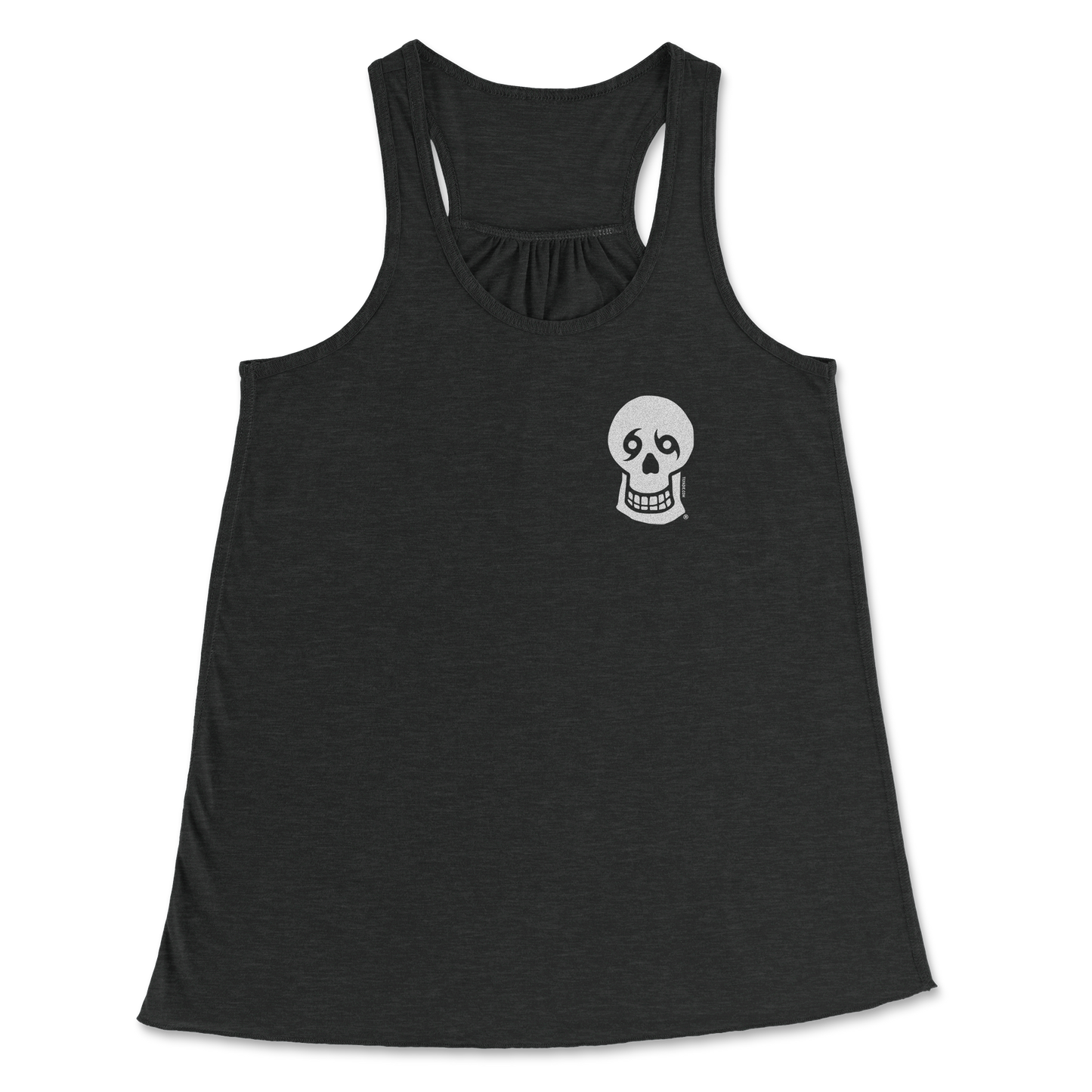 Skull Racerback, Left Chest