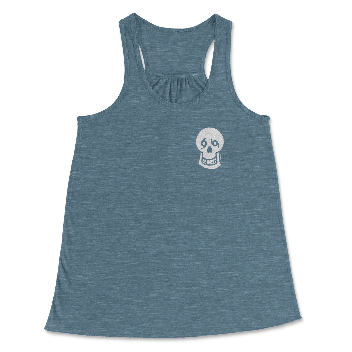 Skull Racerback, Left Chest