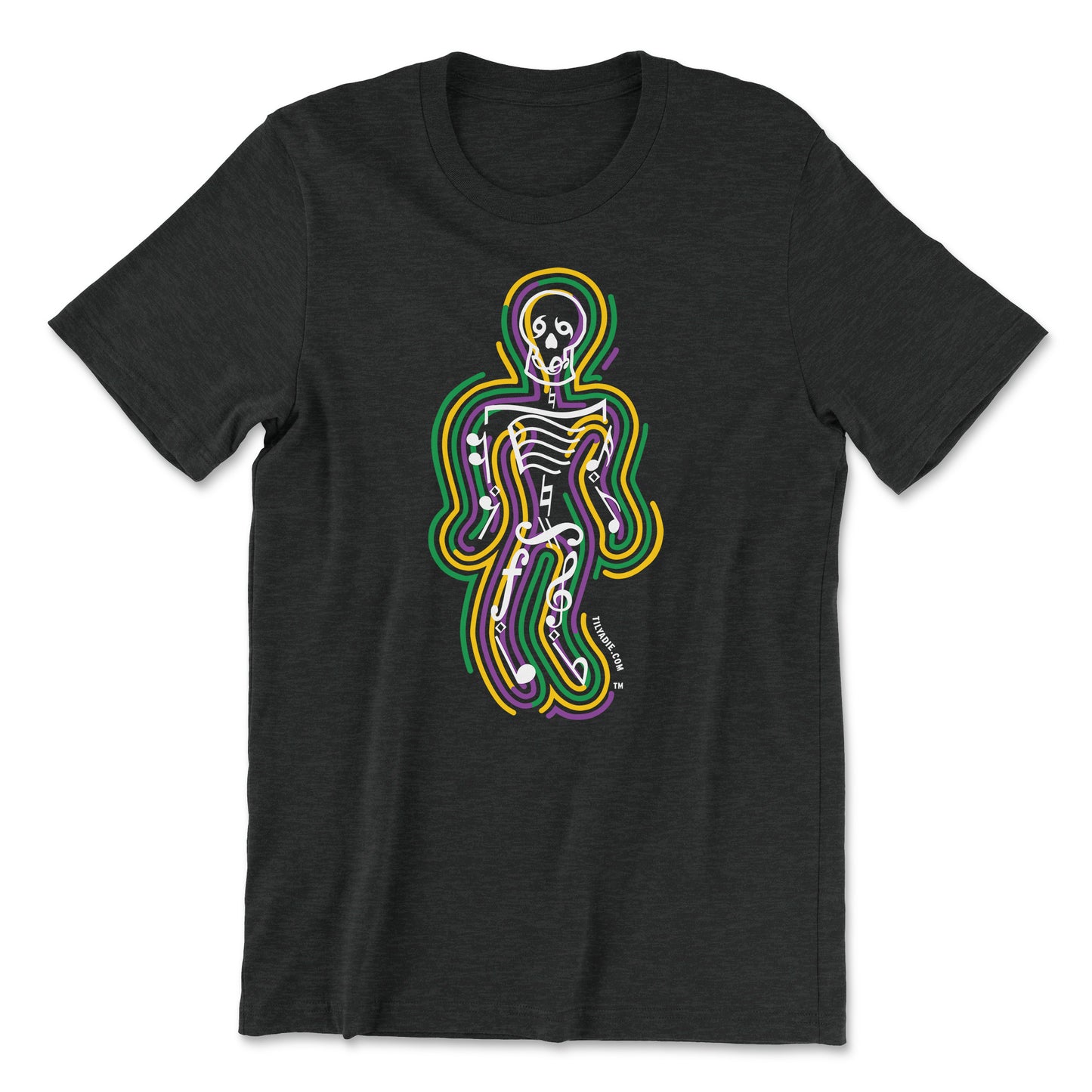 Music Til Ya Die T-Shirt · Mardi Gras