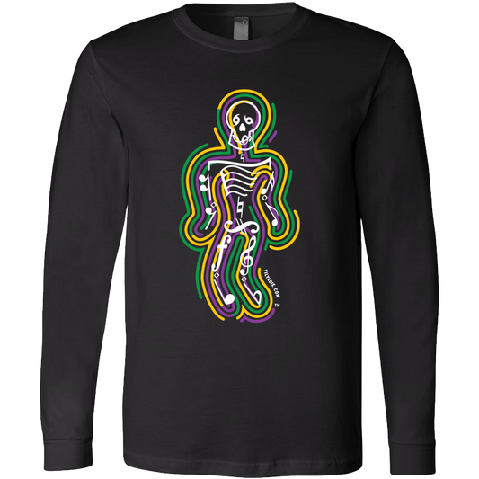 Music Man Big Front Back Long Sleeve
