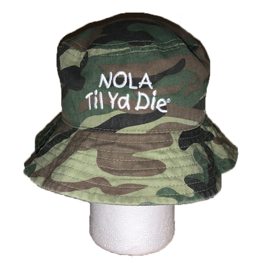 Nola Embroidered Bucket Hat