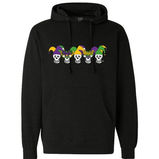 Mardi Gras Krewe Pullover Hoodie
