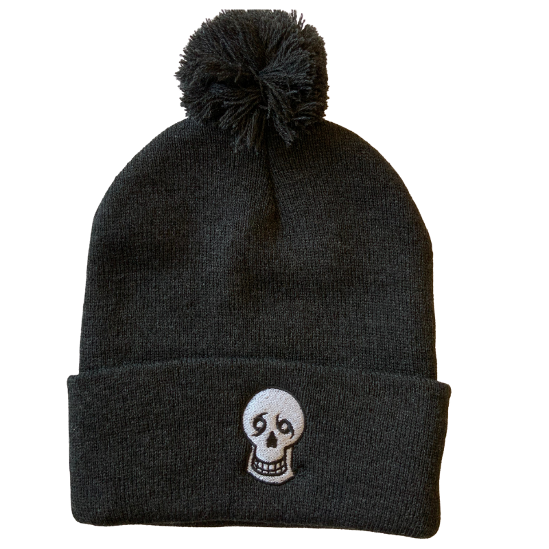 Nola Til Ya Die Pom Pom Beanie - Skull Edition