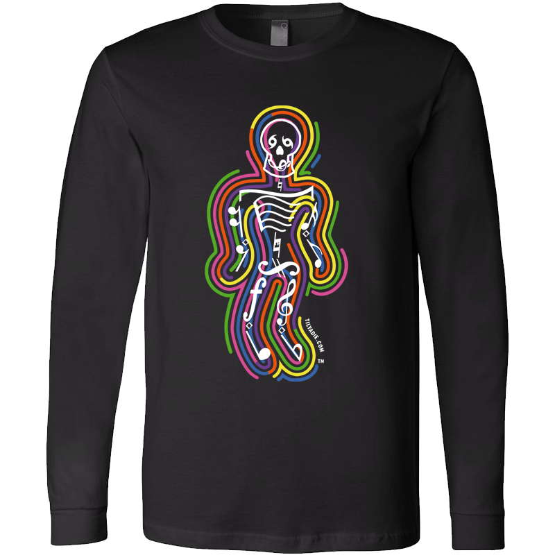 Music Man Big Front Back Long Sleeve