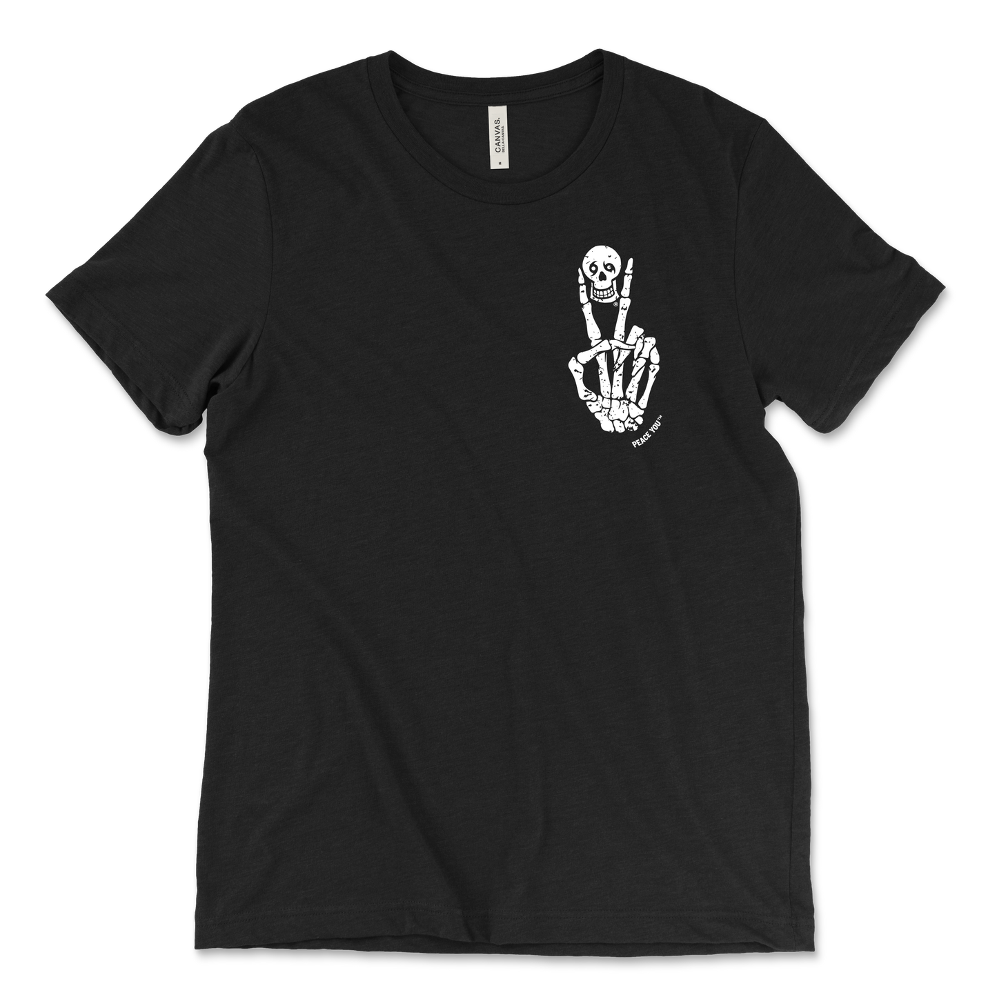 Peace Sign Skull Tee
