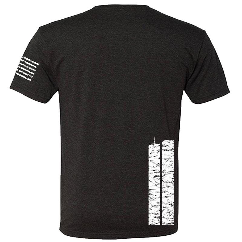 9/11 Remember Tee Splatter Logo