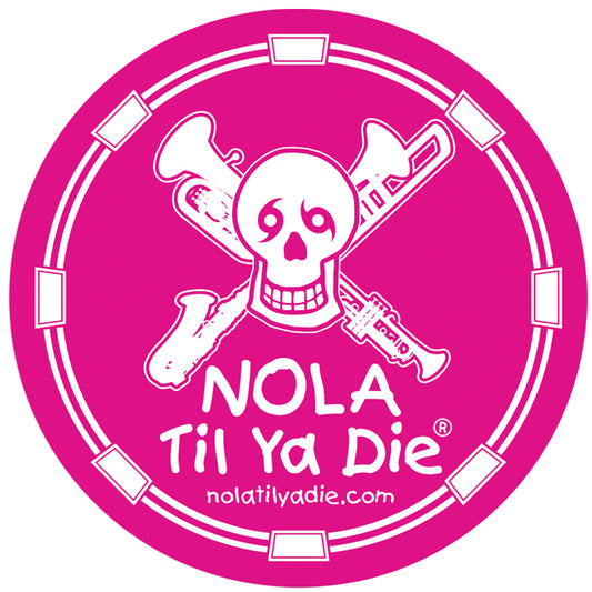 Nola Skull Instruments Sticker