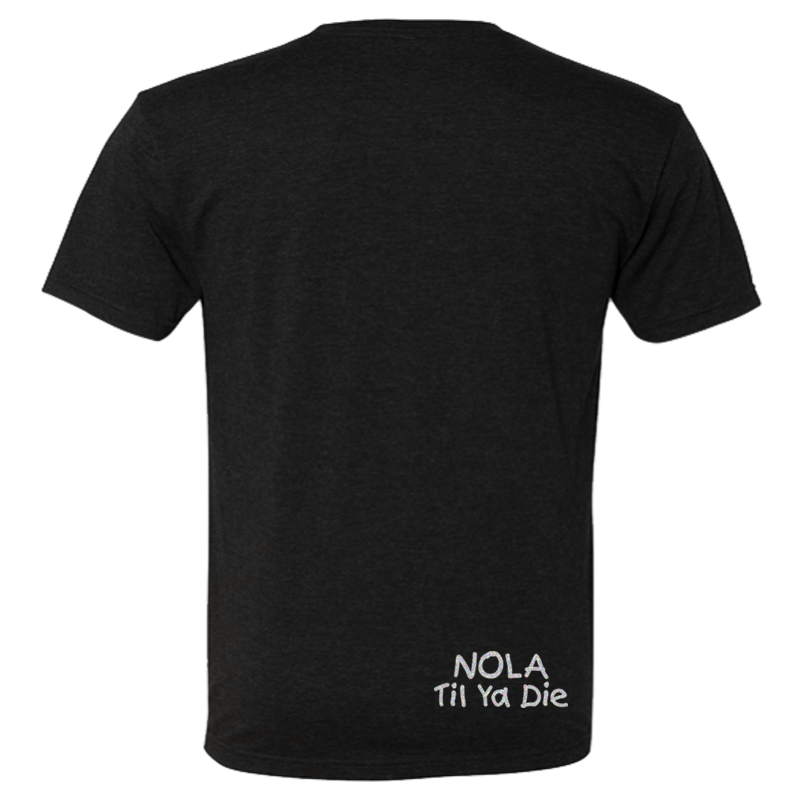 Skull V-Neck Tee - Left Chest