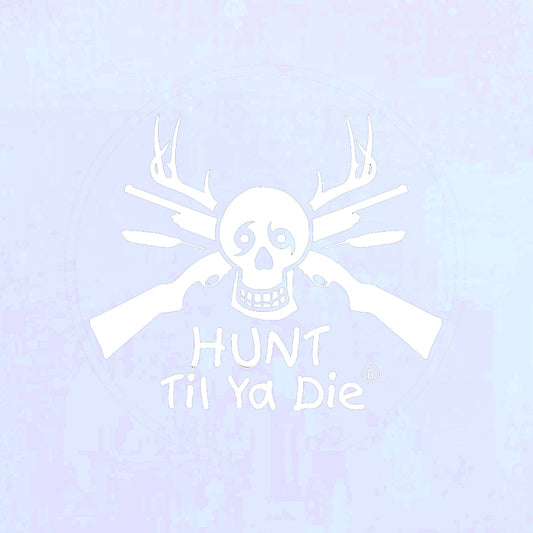 Hunt Skull Rifles Decal