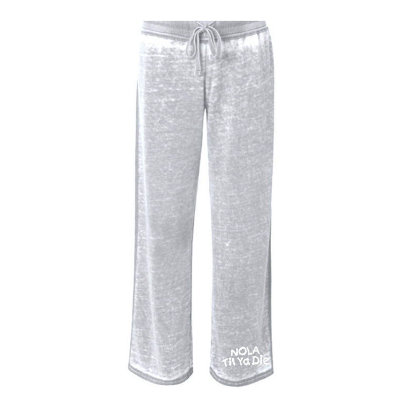 Nola Til Ya Die Distressed Fleece Pant