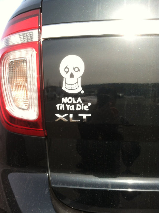 Nola Til Ya Die Classic Decal