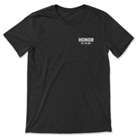 Honor First Responders Skull Tee