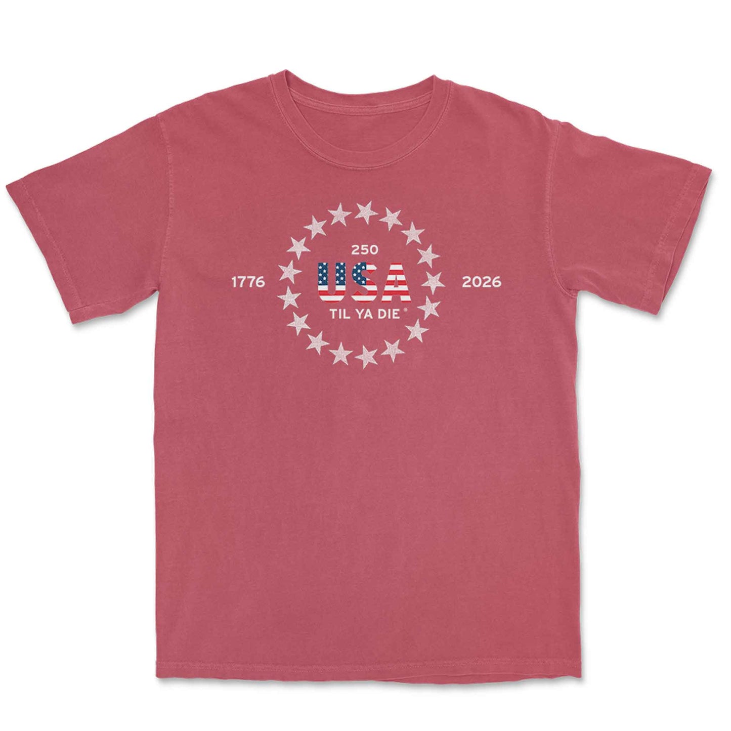 250 USA Til Ya Die Stars Tee