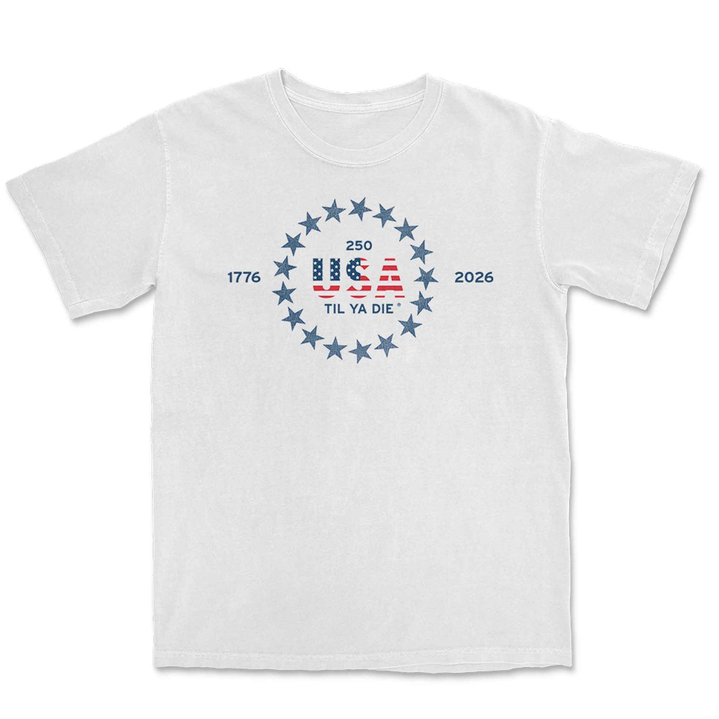250 USA Til Ya Die Stars Tee