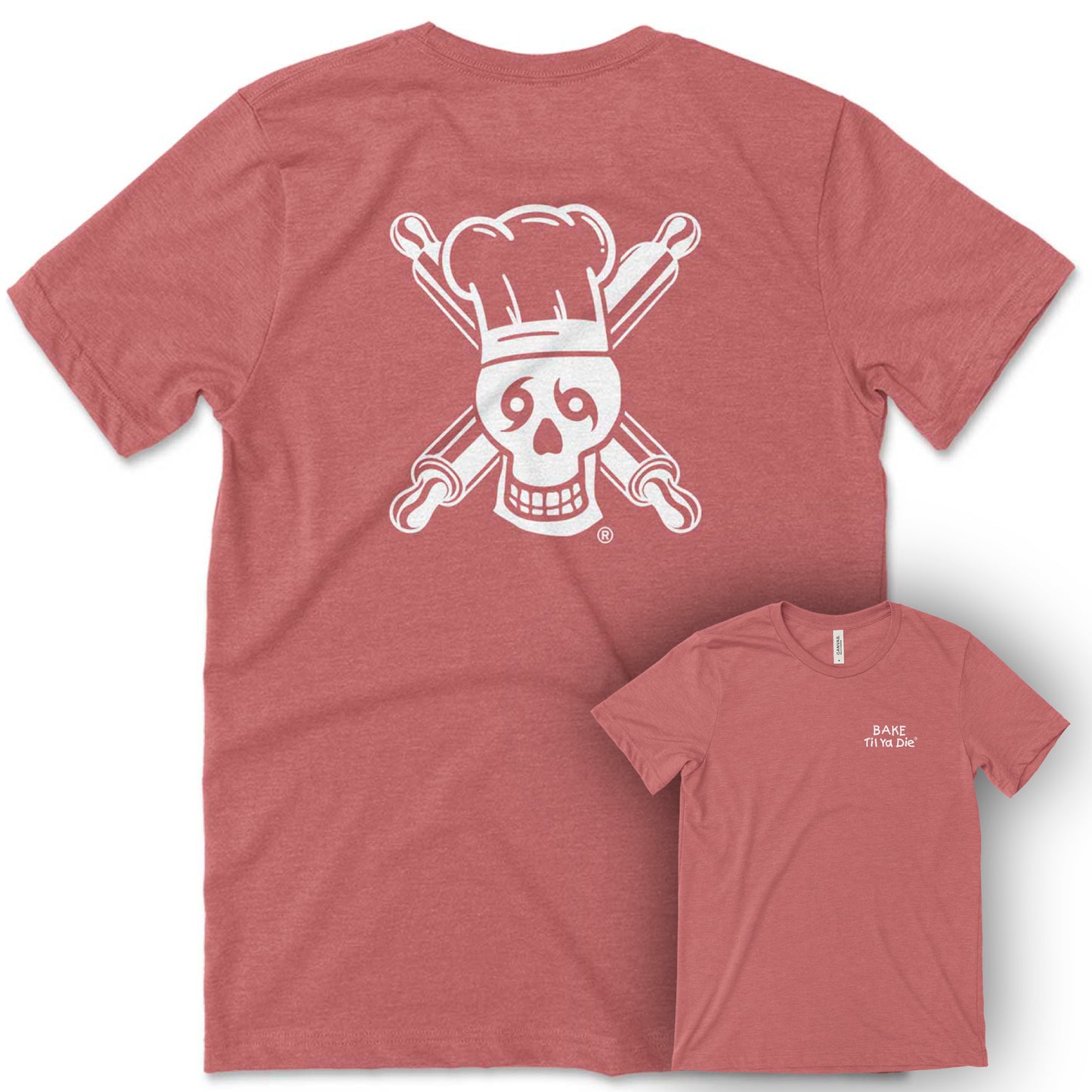 Bake Til Ya Die Rolling Pins Tee