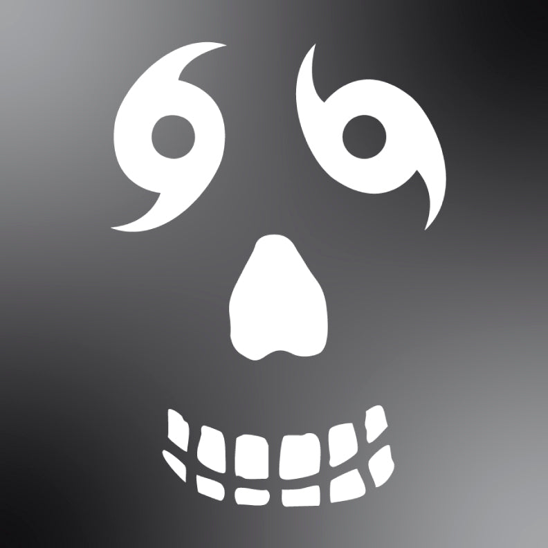 Big Skull Face Tee Design