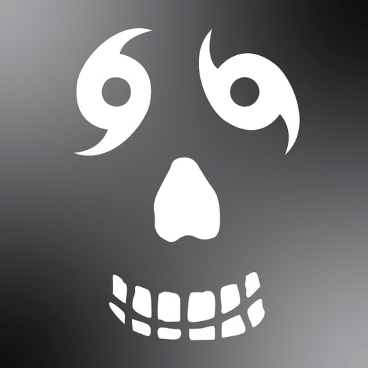 Big Skull Face Tee Design