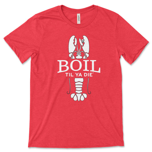 Boil Til Ya Die Crawfish Tee
