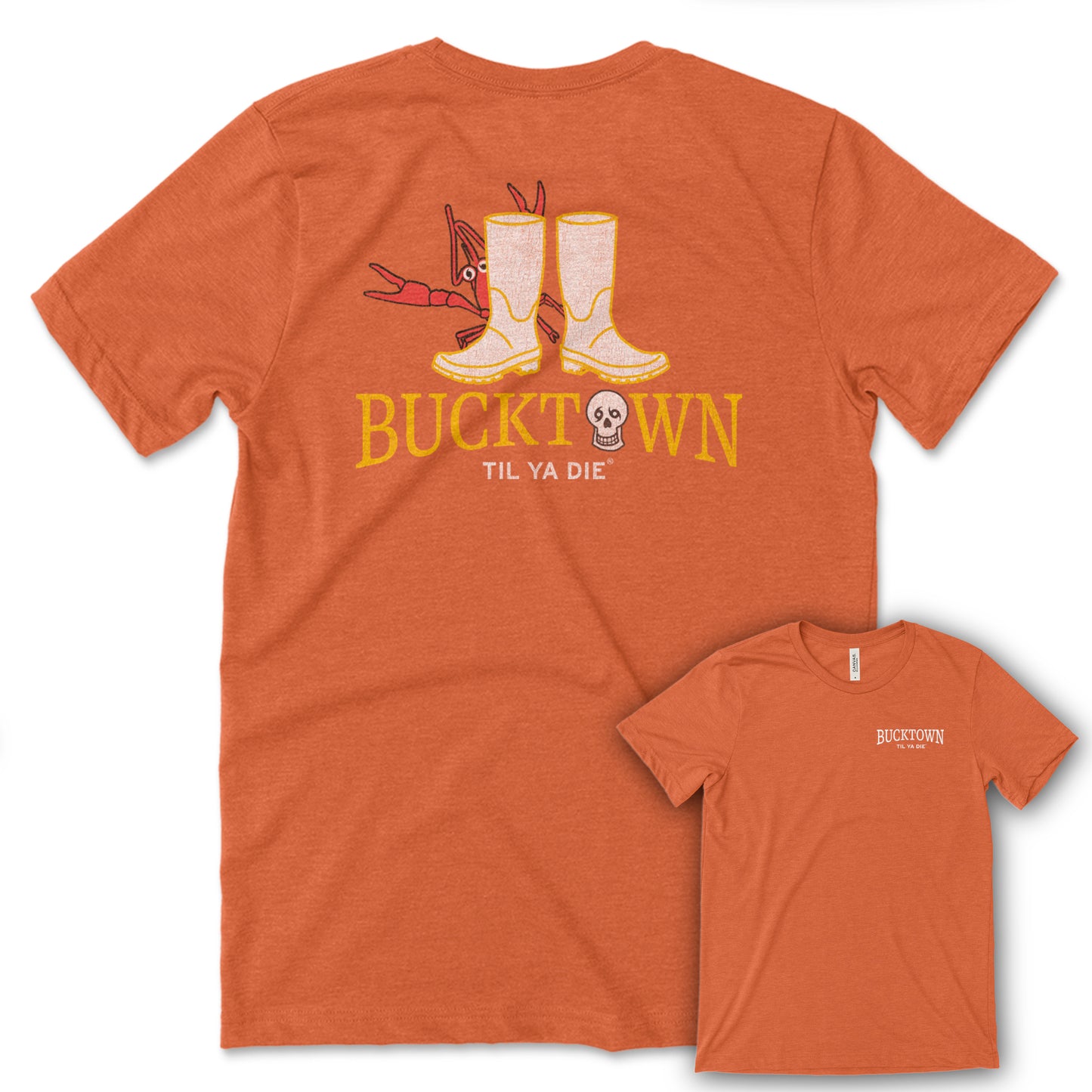 Bucktown Til Ya Die Boots Tee