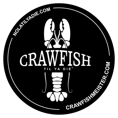 Crawfish Til Ya Die Sticker