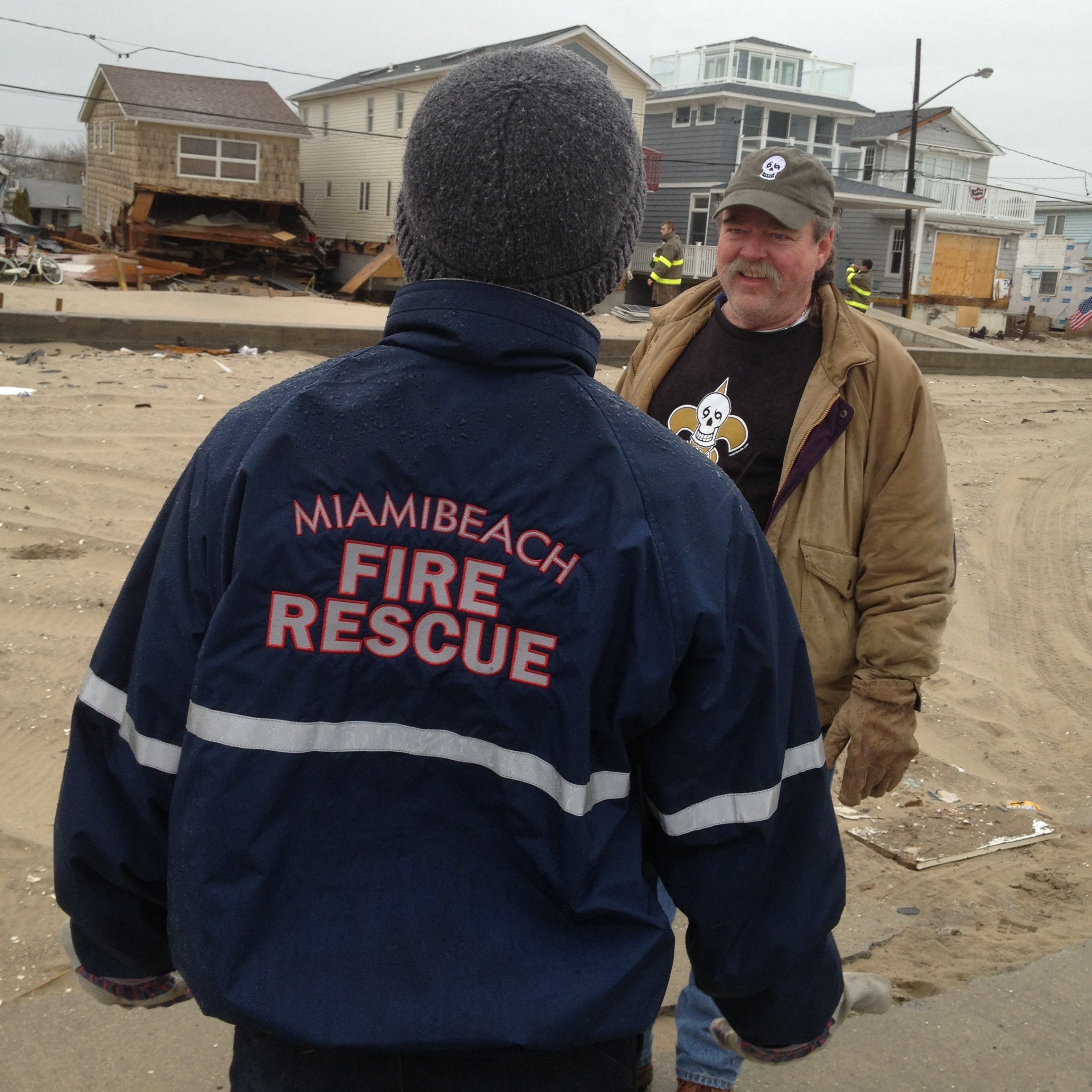 Nola Til Ya Die and Miami Beach Fire Rescue in Breezy Point, NY.