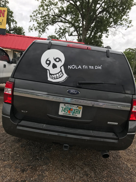Nola Til Ya Die Big Decal