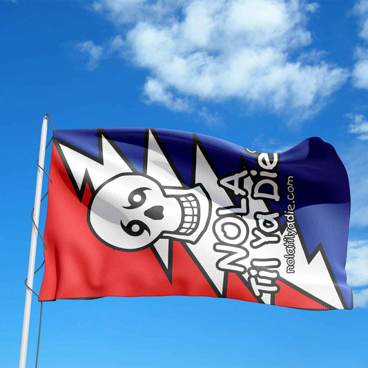 Nola Til Ya Die Deadhead Flag