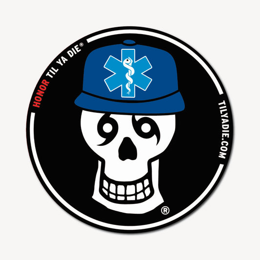 EMT Sticker · Skull