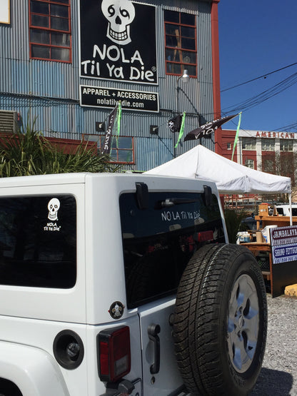 Nola Til Ya Die Big Decal