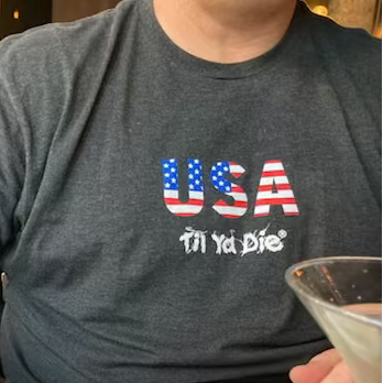 USA Til Ya Die Tee - SALE
