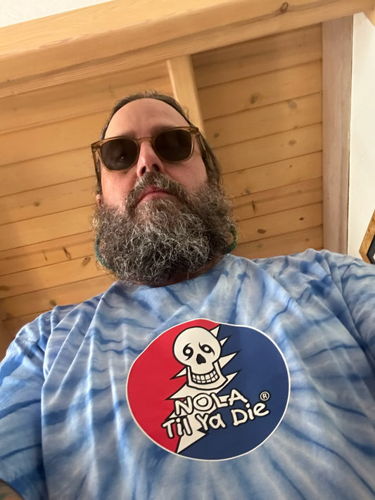 Nola Til Ya Die Design - Skull - Grateful Dead