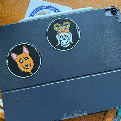 Honor Til Ya Die sticker on iPad