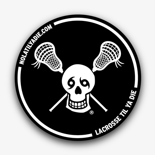 Lacrosse Til Ya Die Sticker