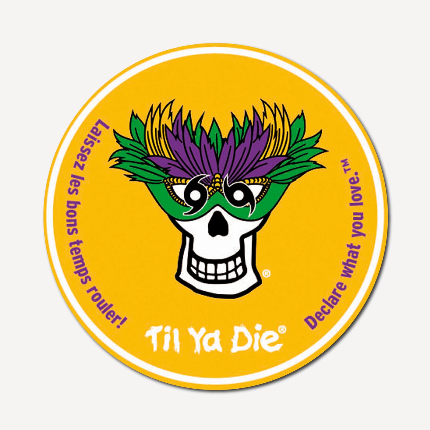 Skull Masker Sticker