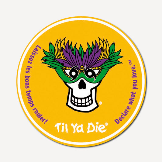 Skull Masker Sticker
