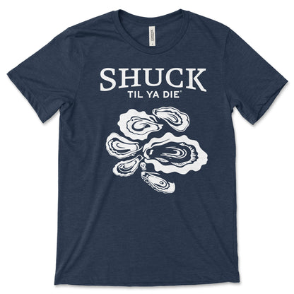 Shuck Til Ya Die Tee · Oysters